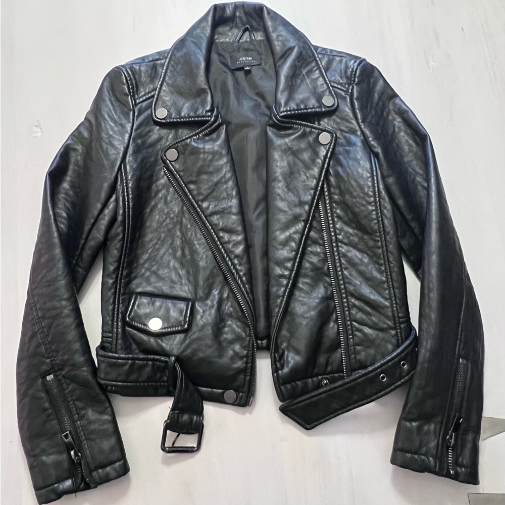Joe’s faux leather moto jacket. Womens size small. NWOT.